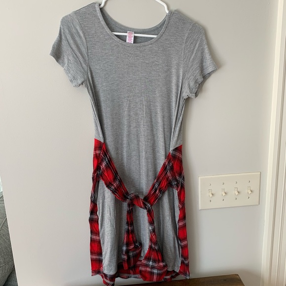 Justice Other - Justice Dress With Flannel